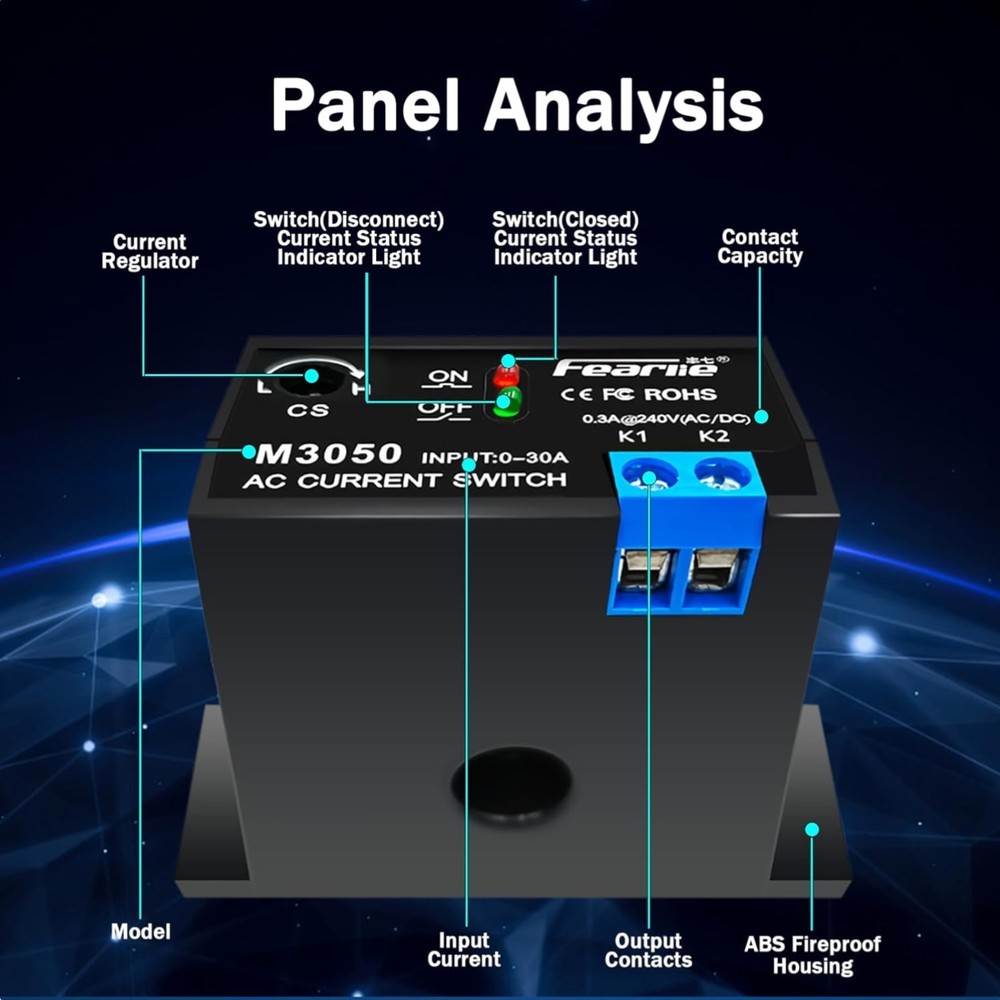 Current Sensing Relay