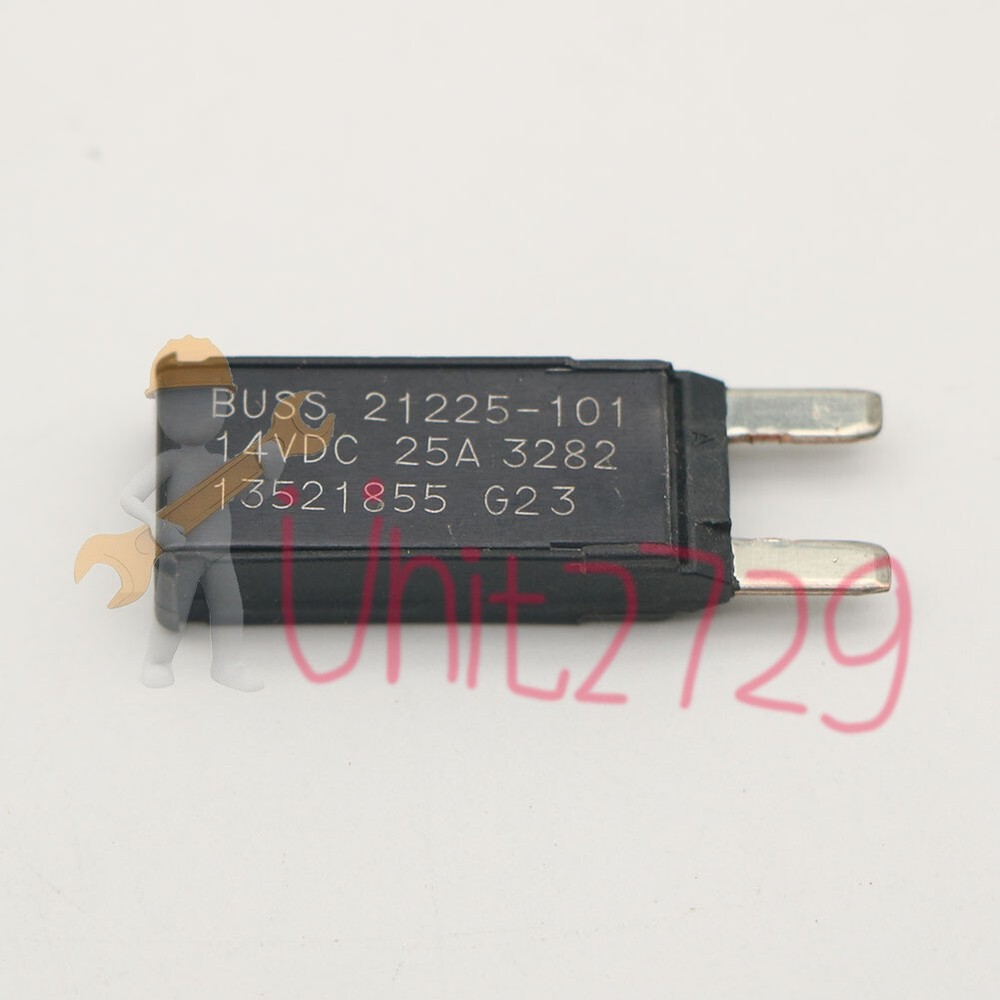 1PC BUSS 21225-101 13521855 Automatic reset fuse 25A 2Pins