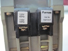 Furnas MT/46 Machine Tool Relay 46MT20F, 75MT46CF 120V Magnetic Coil, NOS
