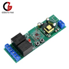 1/2/3 Channel WIFI Relay Self-Locking Interlock Switch Module for eWeLink AC220V