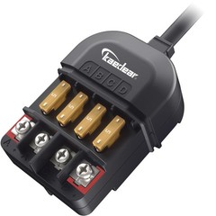 Motorcycle Power Relay Kit DC12V 20A, Waterproof 4-Way Fuse Block – 4 Accessory