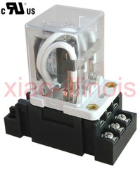 New JQX-38F 240VAC 11 Pin 3PDT Coil Power 40A Relay With Socket – R40A240VAC