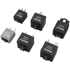 Relay Bypass Switch Kit, 6 Pack, 20 Amps, 12 Volts