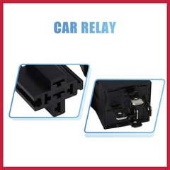 5pcs JD-2914 5 Pin DC 24V 40A Universal Car Fuse Relay Switch Power w/ Harness