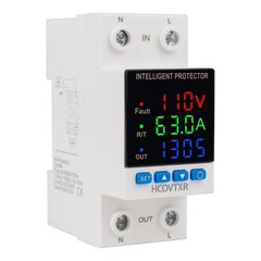 Aadjustable Circuit Breaker 110V 63A Smart Circuit Breaker Over and Under Vol…
