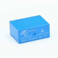 Miniature Print Relays 5V 12V 24V 2-Switcher 2xUM Relays SMI-05V/12V/24VDC-SL-2C