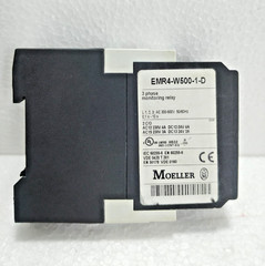 MOELLER EMR4-W500-1-D 3 PHASE MONITORING RELAY AC 300-500V 50/60HZ DIN RAIL