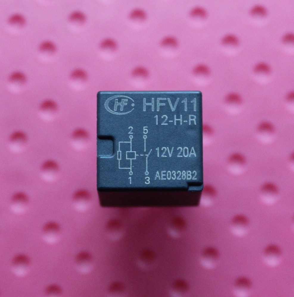 10pcs HFV11 12-H-R 12V 20A 4pins Automobile Relay