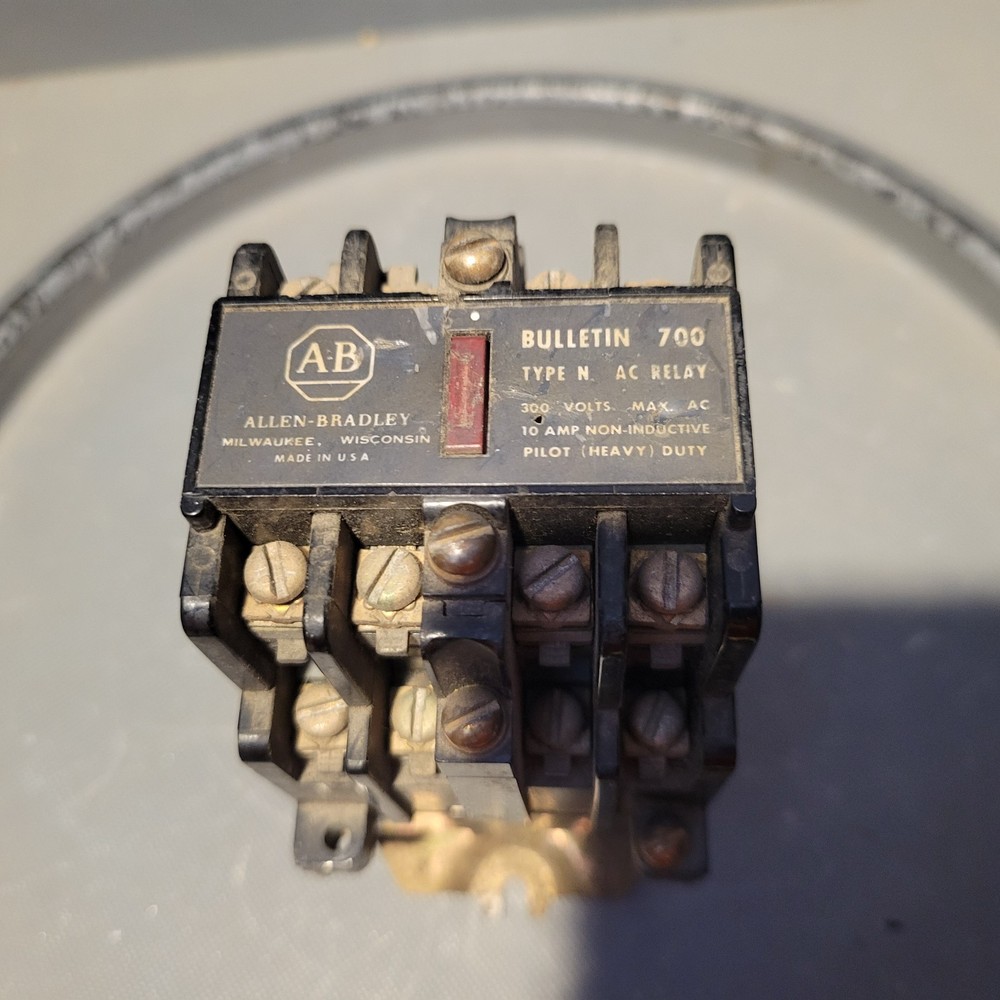 Allen Bradley Bulletin 700 AC Relay, 300VAC Max, 10A, Series B, 700-N800A1