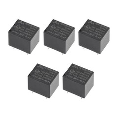 5pcs JQC-3FF-S-H DC 9V Coil SPST 4 Pin PCB Electromagnetic Power Relay