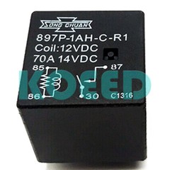 1PCS SongChuan 897P-1AH-C-R1 12VDC Power Relay 4Pins 70A 14VDC