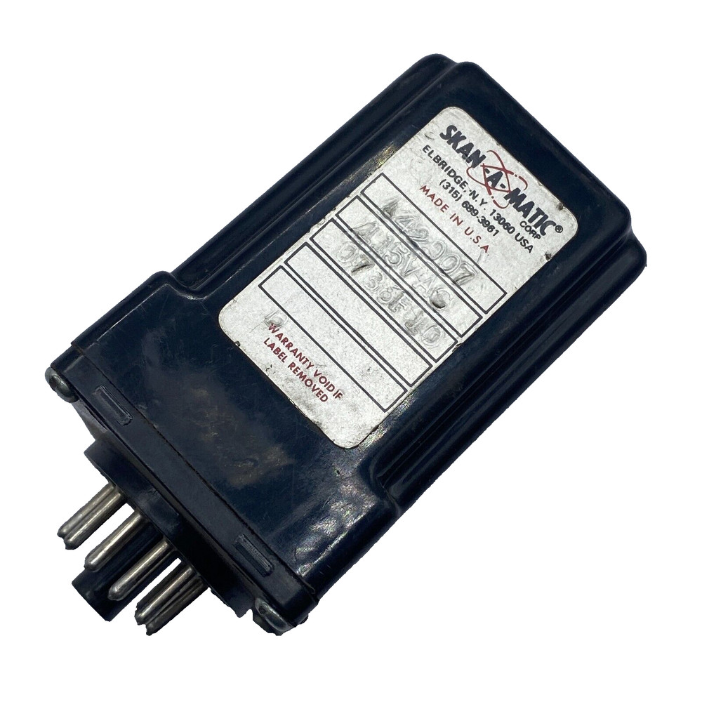 Skan-A-Matic T42007 Signal Amplifier Relay 115VAC Sensor 1084950 – MADE IN USA ✅