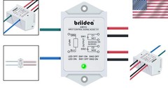 Power Relay Module 24V AC/DC DPST 8A 1NO 1NC Wired Screw Mount