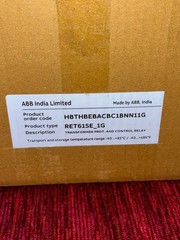 ABB RET615E_1G TRANSFORMER PROTECTION AND CONTROL RELAY HBTHBEBACBC1BNN11G