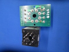 DPDT 12 Volt Coil 10 Amp Relay and socket board