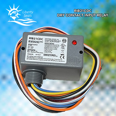 FUNCTIONAL DEVICES INC – RIB RIB21CDC Prewired Relay,120-277VAC,10A,SPDT