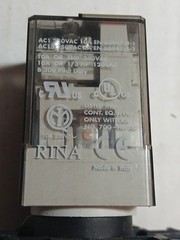 AB ALLEN-BRADLEY PLUG IN RELAY W SOCKET HN126 700-HA33A1 Ser D 120VAC / 250V 10A