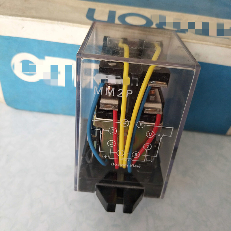 2PCS MM2P-24VDC Power Relay NEW