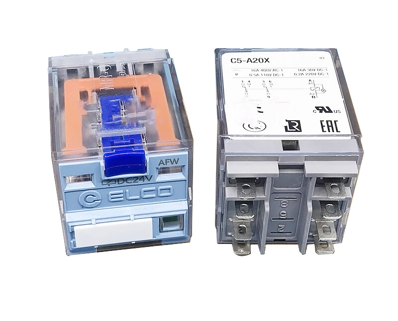 1Pce C5-A20X DC24V General Purpose Relay 16A 24VDC 8Pins