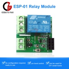ESP8266 ESP-01/01S DC 5V 1 Channel WIFI Relay Module with Separate Backplane