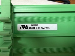 👀ASCO 24 CHANNEL RELAY MODULE 5600597 W/ 24 OMRON 24 VDC RELAYS G2R-1-S(S)