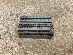 Entrelec M4/6 5116 Gray Grey Wire Terminal M4/65116 M465116 Lot of 40 (JK)