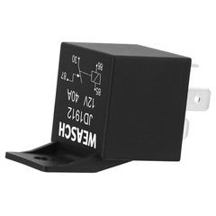 2 Pack Car Relay, 12V 40A, 4 Pin SPST, Automotive Switches and Starters, Wate…