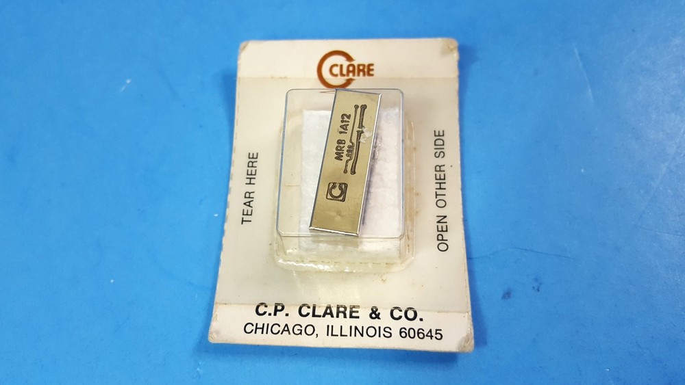 One Pc- Reed Relay, C.P. CALRE, MRB1A12, SPST-NO, 12VDC Coil