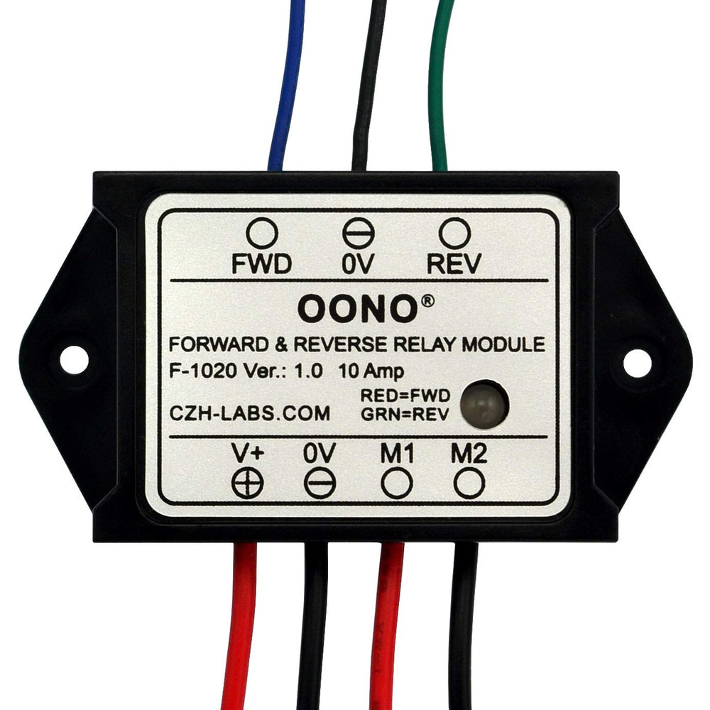 OONO Forward and Reverse Relay Module for Motor/Linear Actuator, Reversing Relay