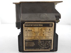 Westinghouse AR/ARB4A Industrial Control Relay: 10A 600V 4P Coil 110/120V ~ New