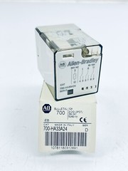 ALLEN BRADLEY 700-HA33A24 ICE-CUBE RELAY 11-PIN 10AMP 250VAC 30VDC SER. D