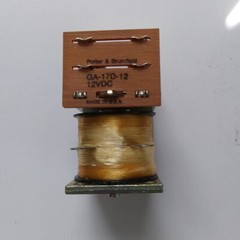 VINTAGE NOS POTTER BRUMFIELD GA-17D-12 12VDC OPEN FRAME RELAY