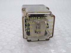 SQUARE D 8501KP12 RELAY 240V UNMP