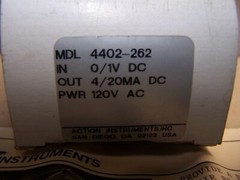 NEW ACTION INSTRUMENTS PAK SUMMING / DIFFERENCE MODULE RELAY 120 VAC 4402-262