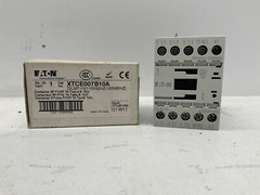 NEW EATON XTCE007B10A IEC CONTACTOR NON-REVERSING 7A 3P 110/120VAC 1NO
