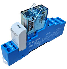 FINDER 99.55, Rele 24VDC LED Indicator 99.02.9.024.99, Type 40.52S, 300V
