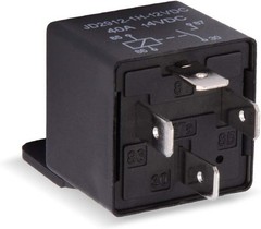 High Capacity 40A 4-Pin SPST Automotive Relay – Easy Installation, Pack of 2