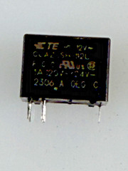 TE Connectivity OUAZ-SH-112L 12VDC 1A SPDT 5-Pin Miniature PCB Signal Relay New