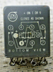 Sigma Military Relay 32 RJKD 2800GD-SIL, 28VDC/120VAC/2A