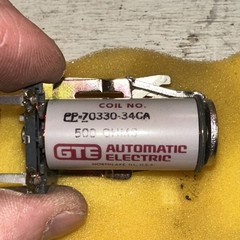 New GTE PP-70330-34CA Automatic Electric Coil Relay 500 OHMS