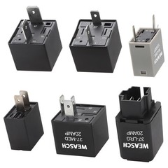 Relay Bypass Switch Kit, 6 Pack, 20 Amps, 12 Volts