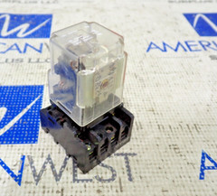 Dayton 3X741E 24 Volt Relay with socket base 05Y9HP