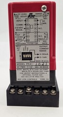 Red Lion PRA1-1021 Pulse Rate To Analog Converter Range 0.3 To 1KHz w/Socket