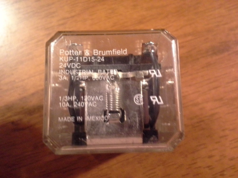 potter & brumfield relay, KUP-11D15-24, great condition