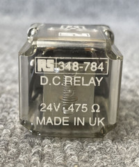 RS 348-784 8Pin 24VDC 475 Ohm 8 pin Octal Relay