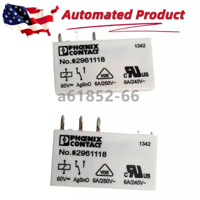 10PCS Brand NEW No2961118 Phoenix Contact Miniature Relay 5 Pins 60V 6A/250VAC