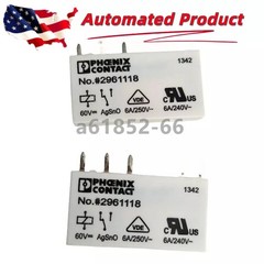 10PCS Brand NEW No2961118 Phoenix Contact Miniature Relay 5 Pins 60V 6A/250VAC