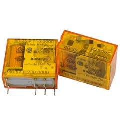 2Pcs Type 40.52 40.52.8.230.0000 230VAC Electromechanical Relay 8Pins 8A 250V