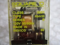 SQUARE D 8501-RS14V20 LOT OF 2 RELAY UNMP