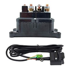 Winch Solenoid Relay Contactor & Rocker Switch Combo 12V 250A 1500lb-5000lb